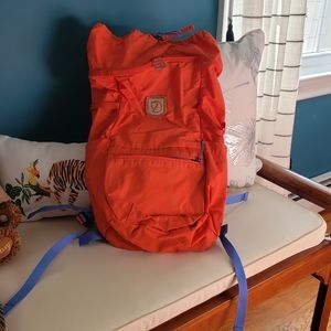 fjällräven backpack, OS, Bright Red